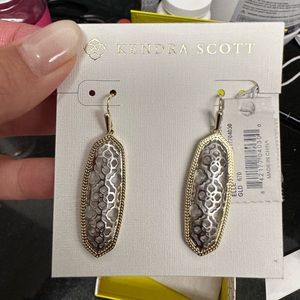 Kendra Scott Brenna Filigree New earrings in box with ribbon